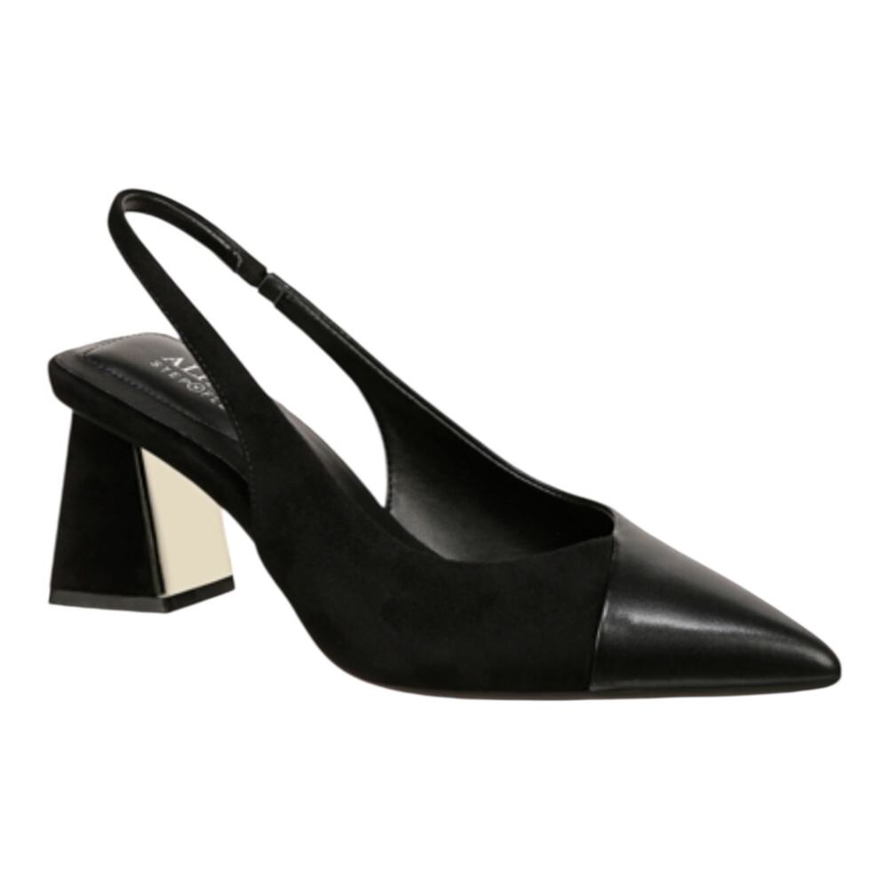 Alfani Women's Sarafina Pointed Toe Slingback Pumps Black Size 7